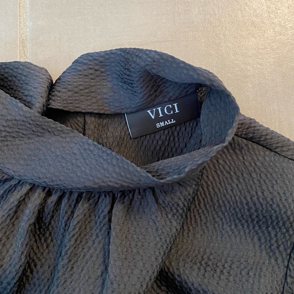 Vici Black Dress - Picture 4 of 4